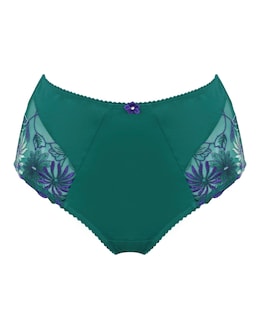 Pour Moi St Tropez High Waist Deep Knicker Forest/Teal