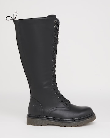 Heavenly Feet Avalon Knee High Boots Standard to Curvy Calf Wide Fit