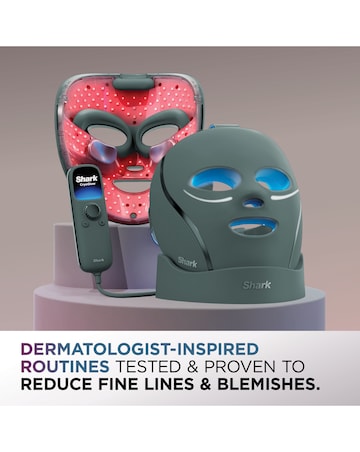 Shark Cryoglow Under-Eye Cooling + Led Anti-Ageing & Blemish Repair Mask - Sage