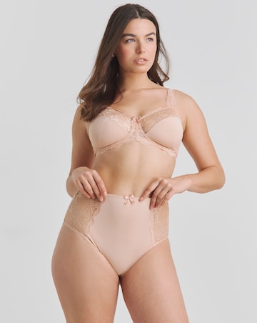 Pretty Secrets (2 Pack) Ella Lace Brief Knickers Pink Multi