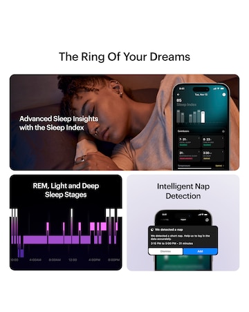 Ultrahuman Ring AIR Bluetooth Smart Ring - Brushed Rose Gold - Size 11