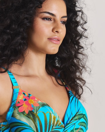 MAGISCULPT Twist Front Underwired Bikini Top