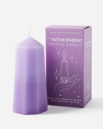 Positive Energy Crystal Candle