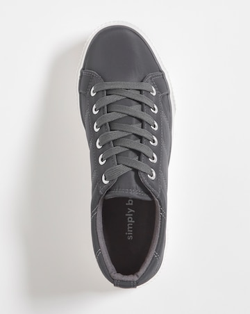 Eloise Quilted Trainers - Wide Fit (E)