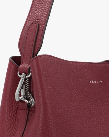 Radley Dukes Place Medium Compartment Burgundy Leather Cross-Body Bag