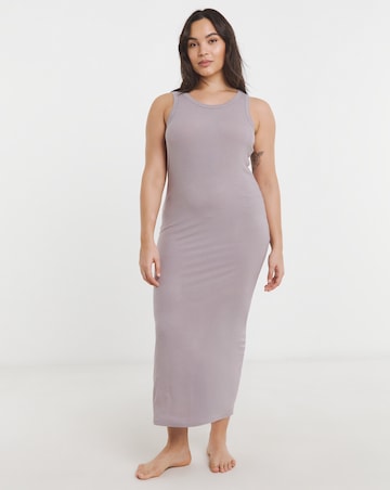 Modal Rib Lounge Dress