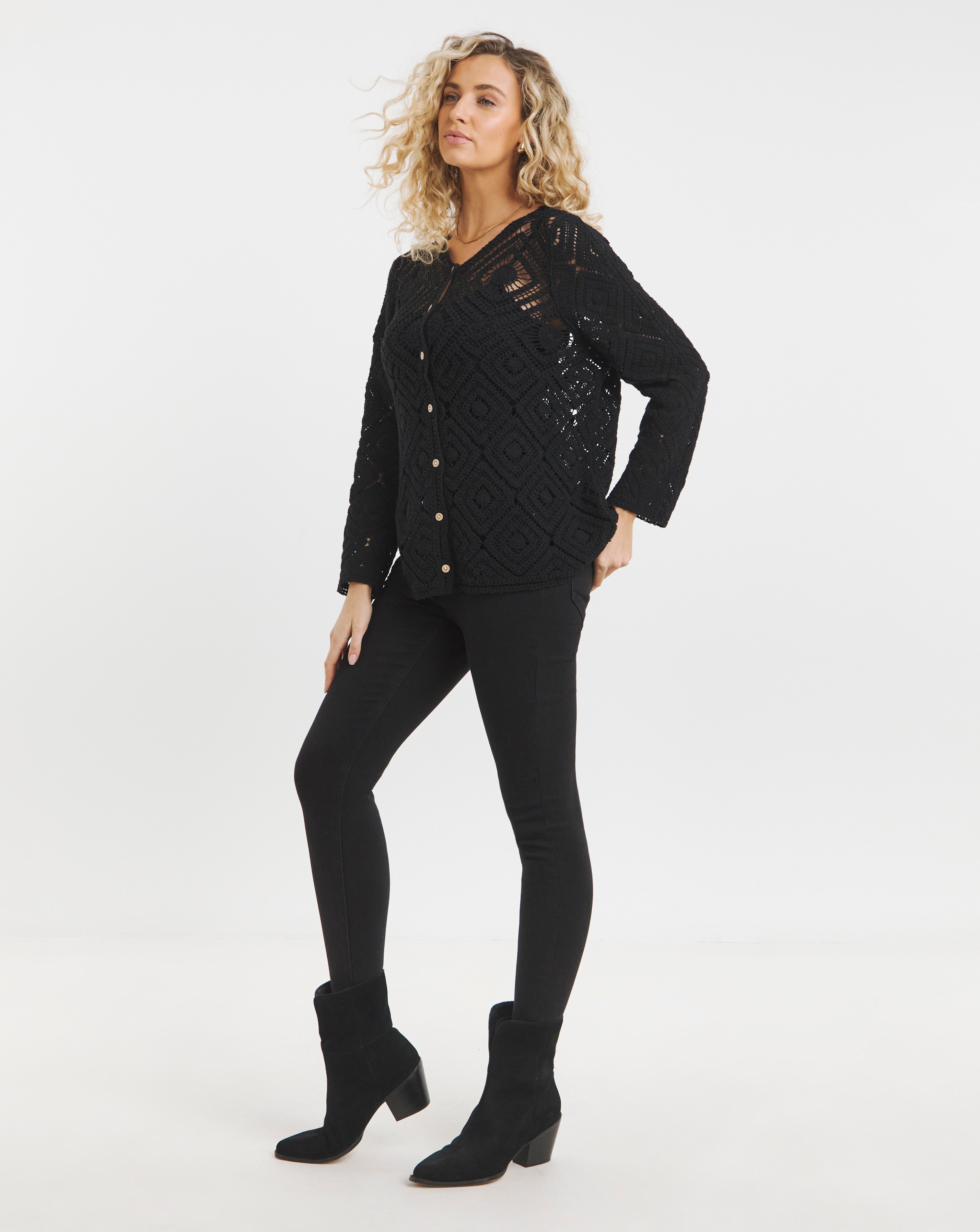 Joe Browns Marrakesh Crochet Cardigan | Simply Be