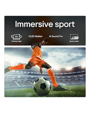 LG OLED42C55LA 42in OLED evo AI 4K Smart TV