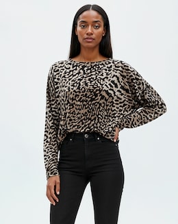 Religion Burn Out Velvet Animal Shade Tee