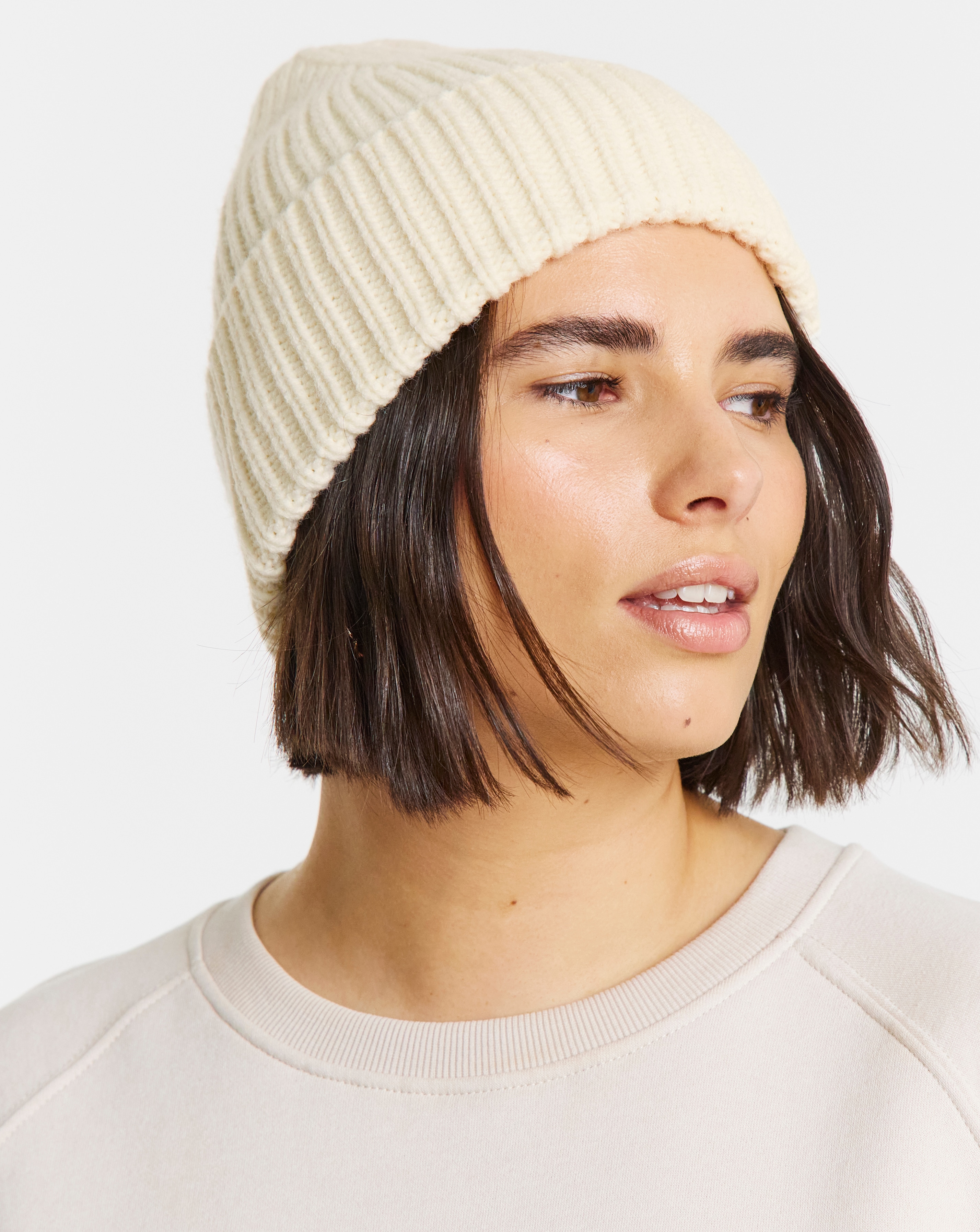 Sweaty Betty Soft Cloud Knitted Beanie | Simply Be