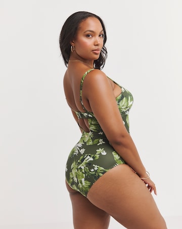 Figleaves Argentina Underwired Bandeau Swimsuit