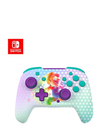 Turtle Beach Rematch Wireless Nintendo Switch Controller - Invincible Mario