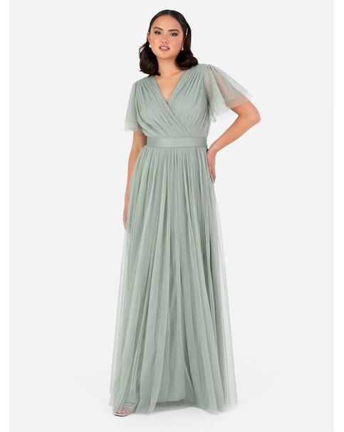 Anaya Faux Wrap Dress