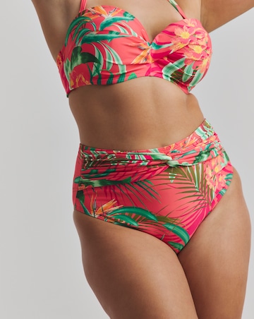 MAGISCULPT Medium Control Twist Front High Waist Bikini Bottoms