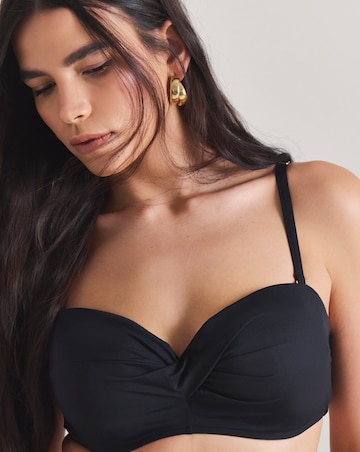 MAGISCULPT Twist Front Bandeau Underwired Bikini Top