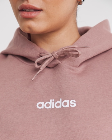 adidas Linear Logo Fleece Hoodie