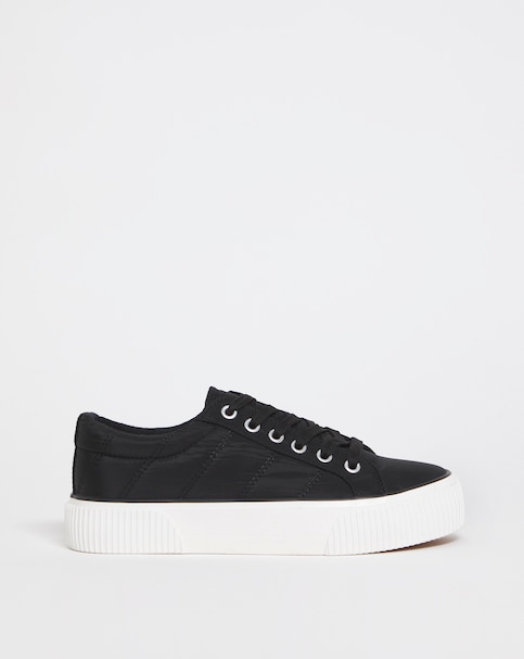 Eloise Quilted Trainers - Wide Fit (E)