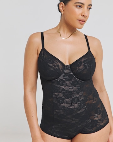MAGISCULPT Light Control Black Lace Bodyshaper - Black