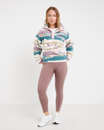 Columbia Helvetia II Printed Cropped Half Snap