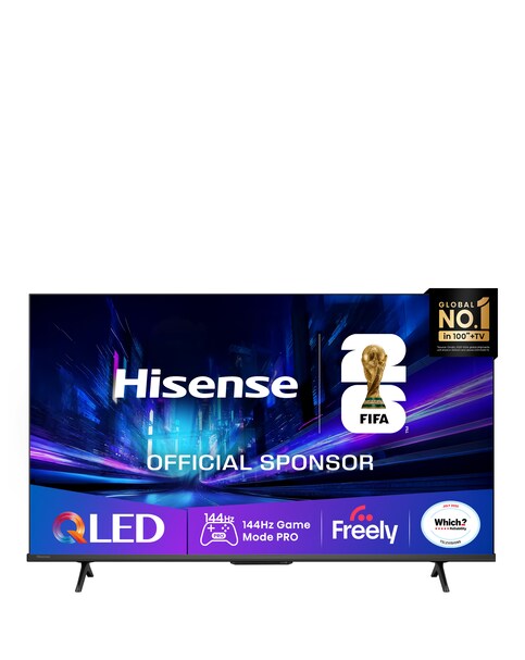 Hisense 43E78QTUK PRO 43 QLED 4K Ultra HD Smart Gaming TV