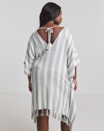 MAGISCULPT Lurex Tassel Beach Kaftan