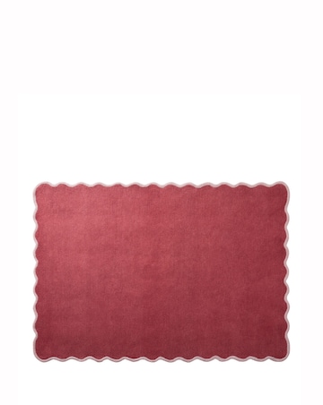 Scalloped Elsie Hand-Tufted Woollen Rug