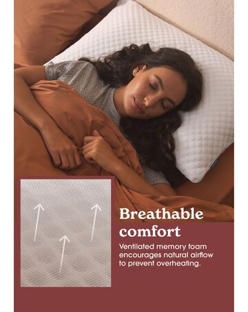 Sleepeezee All Seasons Support Memory Foam Pillow