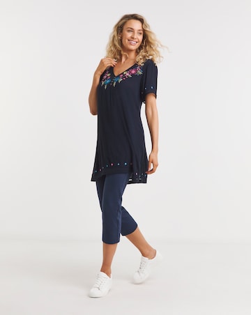 Joe Browns Embroidered Crinkle Blouse