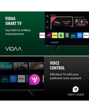 Toshiba 65UV1563DB 65in 4k Ultra HD Smart TV with Freely