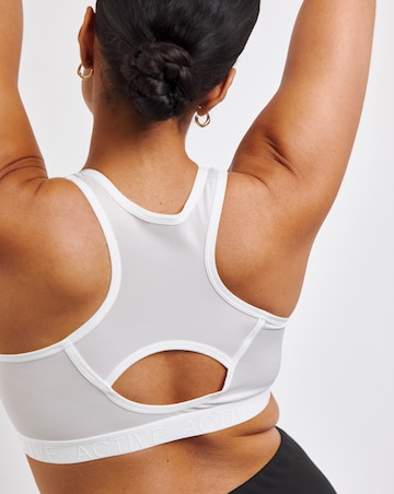 High Impact Zip Front Fastening Sports Bra B-F