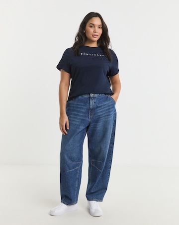 Tommy Jeans Slim Linear Logo Tee