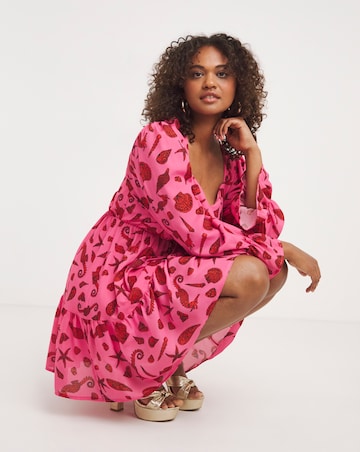 Twisted Wunder Pip Seashell Mini Dress