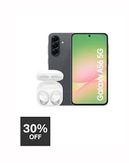 Samsung Galaxy A56 5G 256GB - Awesome Graphite &amp; Buds FE Bundle