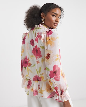 Flounce London Floral Blouse