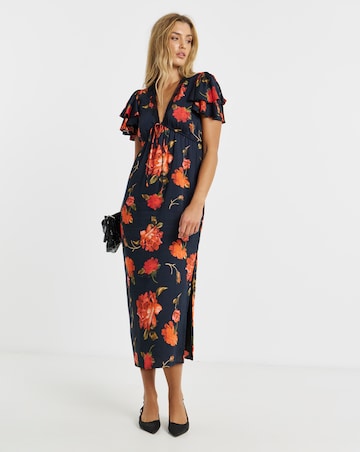 Hope & Ivy Felicity Midi Dress