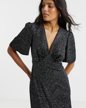 Twisted Wunder Sofia Glitter Maxi Dress