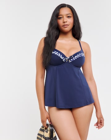 Panache Oceana Balcony Wired Tankini Top