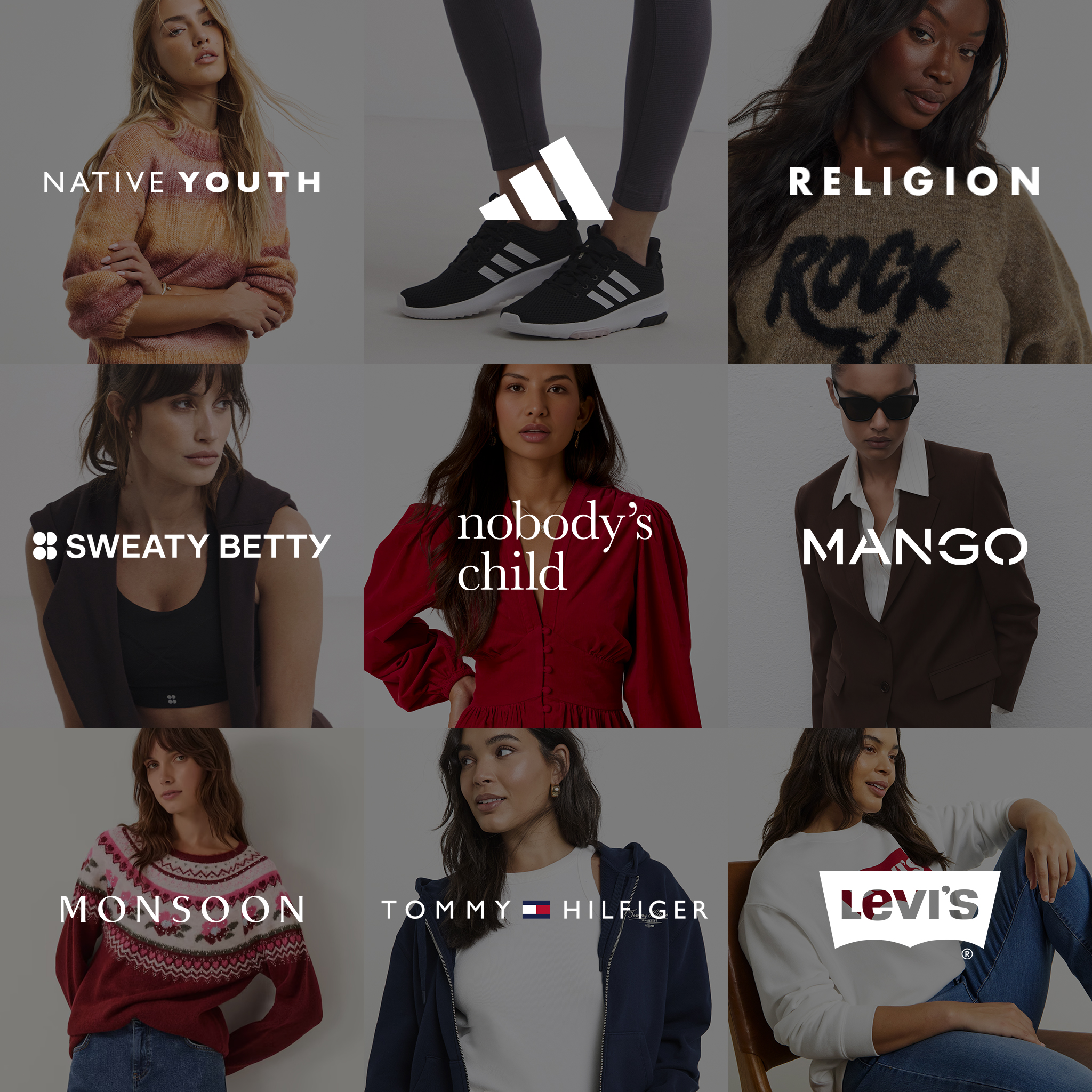 Showcase of of brands at Simply Be