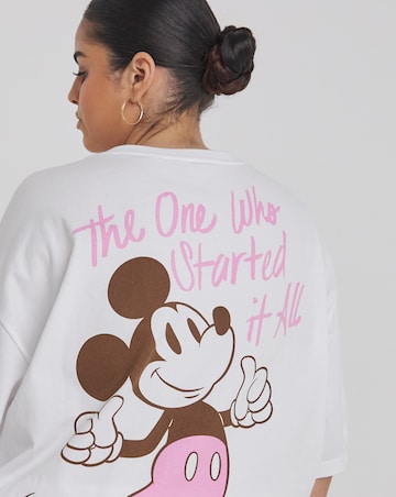 Mickey Mouse Cotton Seersucker Pyjama Shortie Set