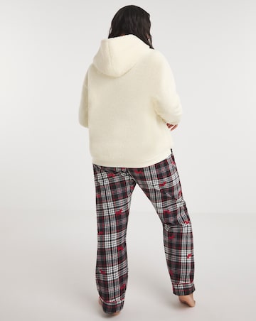 Pretty Secrets Borg Hooded Lounge Set