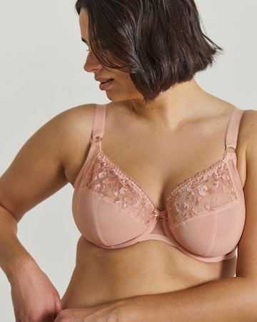 Goddess Keira Full Cup Non Wired Bra Blush