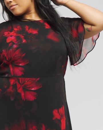 Joanna Hope Crinkle Column Dress