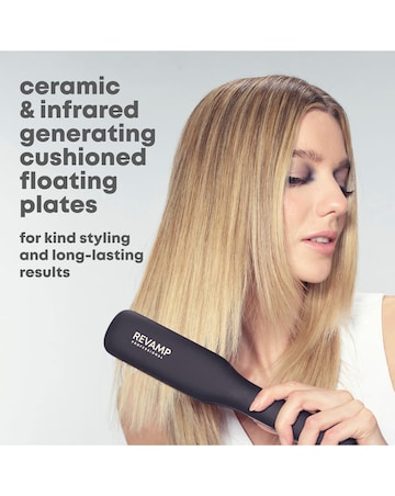 Revamp Enigma Wide Ion X Shine Ceramic Straightener