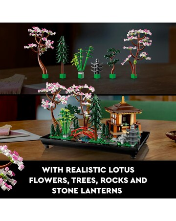 LEGO Icons Tranquil Garden Botanical Set with Flowers 10315