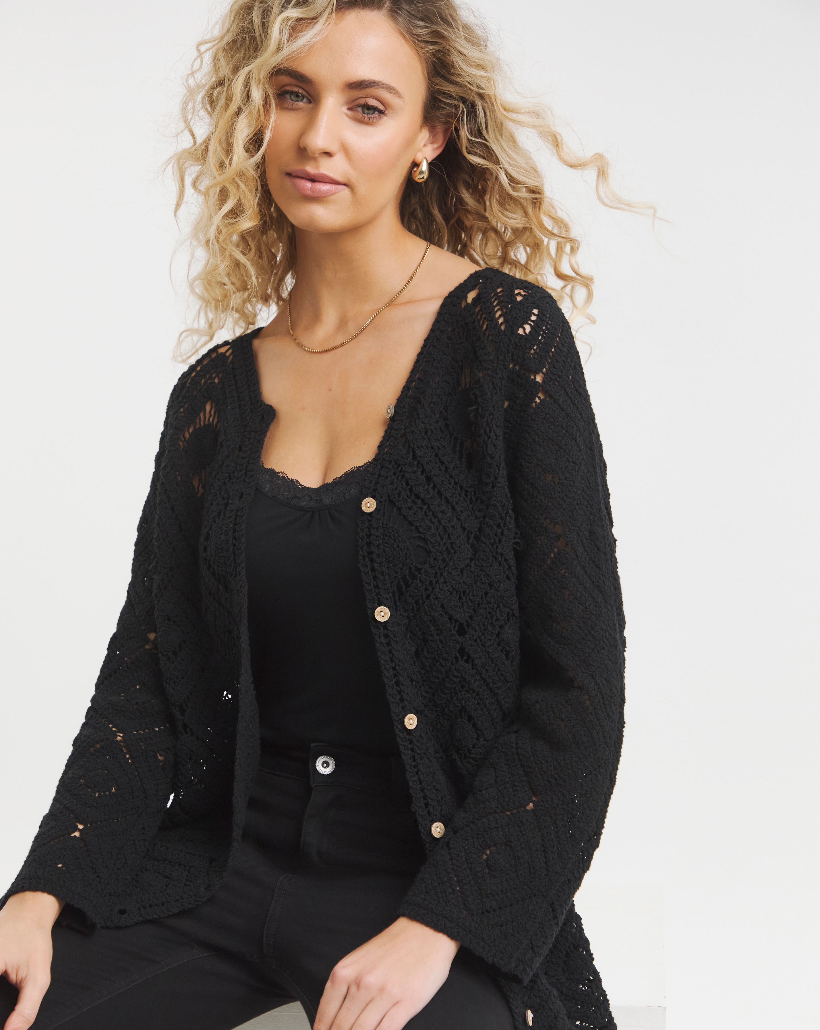 Joe Browns Marrakesh Crochet Cardigan | Simply Be