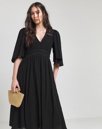 Joanna Hope Crinkle Dress