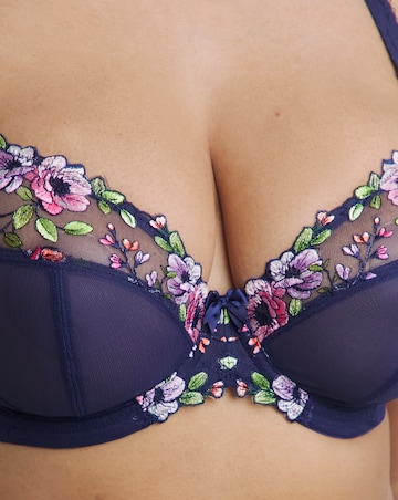 Elomi Himari Plunge Wired Bra Midnight