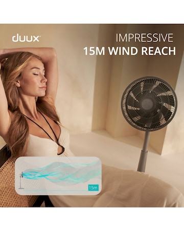 Duux Whisper 2 Grey Pedestal Fan