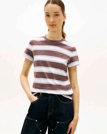 Tommy Jeans Flag Jersey Short Sleeve T-Shirt