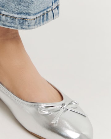 Selena Classic Flat Ballerina Shoes Wide E Fit Simply Comfort